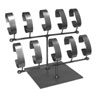 Two-Tier Raw Steel Watch Display