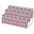 Magazine Rack - Open Sides, Black