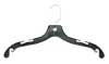 17" Black Top Hangers with Chrome Hook