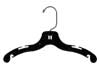 Childrens Top Hangers 12" Black