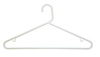 Tubular Hangers - 17" White
