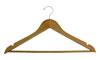 Natural Flat Wood Hangers for Jackets