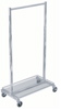 Rolling Rack - Fitting Room Rack with Shelf