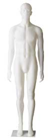The Unbreakables Male Mannequin w/ Sculpted Face