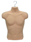 Heavyweight Men's T-Shirt Form with Swivel Hook-Fleshtone