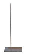 Trim-Line Offset Form Base, 32" - Brushed Chrome