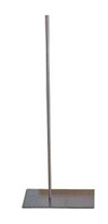 Trim-Line Offset Form Base, 42" - Brushed Chrome