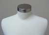 Brushed Chrome Metal Neck Cap - Women's