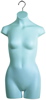 Half Round Girls Torso White