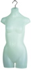 Half Round Girls Torso Form Frost