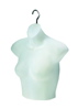 Half Round Blouse Form White