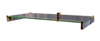 Glass Shelf with Support For Rack