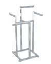 4 Way Rack - High Capacity with 4 Straight Flag Arms