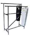Garment Rack - Double Rail Rack with Z Brace
