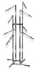 Purse Rack - High Capacity Chrome Rack