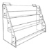 3-Tier Card Rack