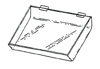 Slatwall Slanted Display Tray