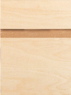 Maple Veneer Slatwall Horizontal