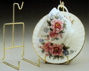 Cup/Saucer Stand Smooth Brass