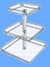 3 Tier Display Tray Tower