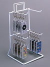 Keychain Display - Four Peg Counter Rack