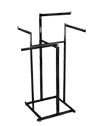 4 Way Rack - Black Finish High Capacity