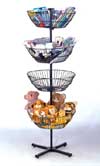 Revolving Rack - Basket Spinner Rack