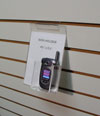 Slatwall Cell Phone Display with Sign Holder