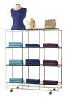 Portable Cube Unit - Satin Chrome