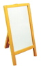 Single Sided Oak Mirror