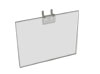 Pegboard Cardholder - 8.5"W x 11"H
