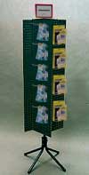 Pegboard Display Pinwheel Floor Spinner