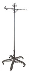 2-Way Raw Steel Rack with Bow Arm