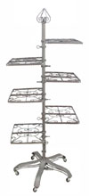 6 Level Raw Steel Floor Unit