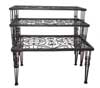 Raw Steel Nesting Table Set