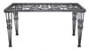 Raw Steel Low Display Table