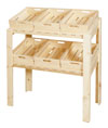 Crate Display Merchandiser - Natural