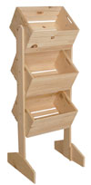 3-Crate Display - Natural