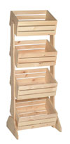 4-Crate Display - Natural