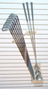 The Pinehurst Baltic Birch Slatwall Golf Displayer