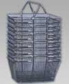 Mesh Metal Shopping Basket Set