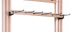 Accessory Bar with Black Brackets - Natural