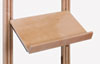 Slanted Shelf with Lip, 35 7/8"W - Natural