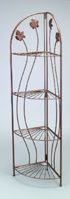 Ornate Corner Display - 4-Tier