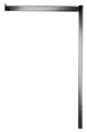 Rack Accessory - Rectangular Straight Arm, 16"L