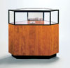 Quarter-Vision Corner Jewelry Display Case