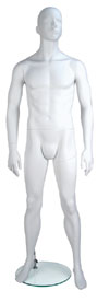 Gene Mannequin Hands by Sides Cameo White