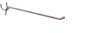 Pegboard Hook 8"L