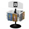 Revolving Rack - Spinner Rack Countertop Literature Holder, 4" x 6"