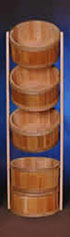 Tub Barrel Display